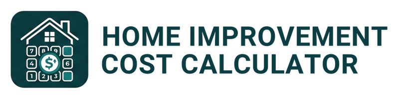Home Improvement Cost Calculator Website Green PNG Logo