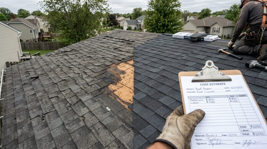 Roof Repair vs Roof Replacement