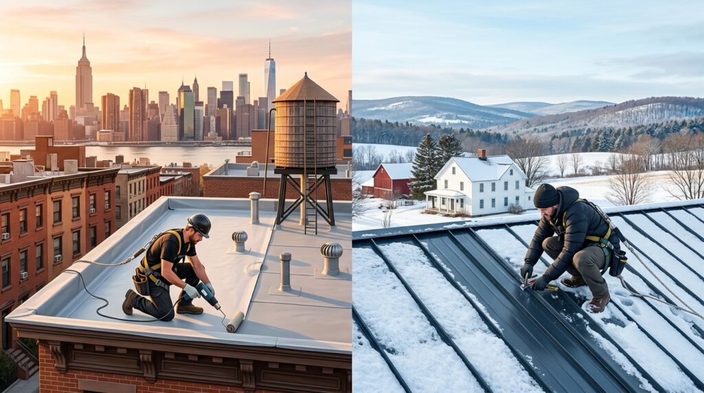 Roofing Costs in New York 2026: NYC Metro vs Upstate Comparison